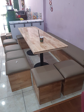 bàn trụ đôi TG 10