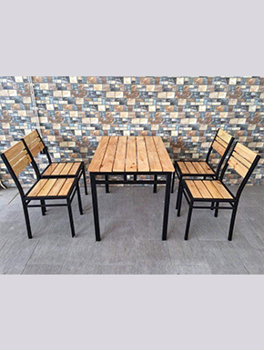 bộ bàn ghế chữ nhật TG 07